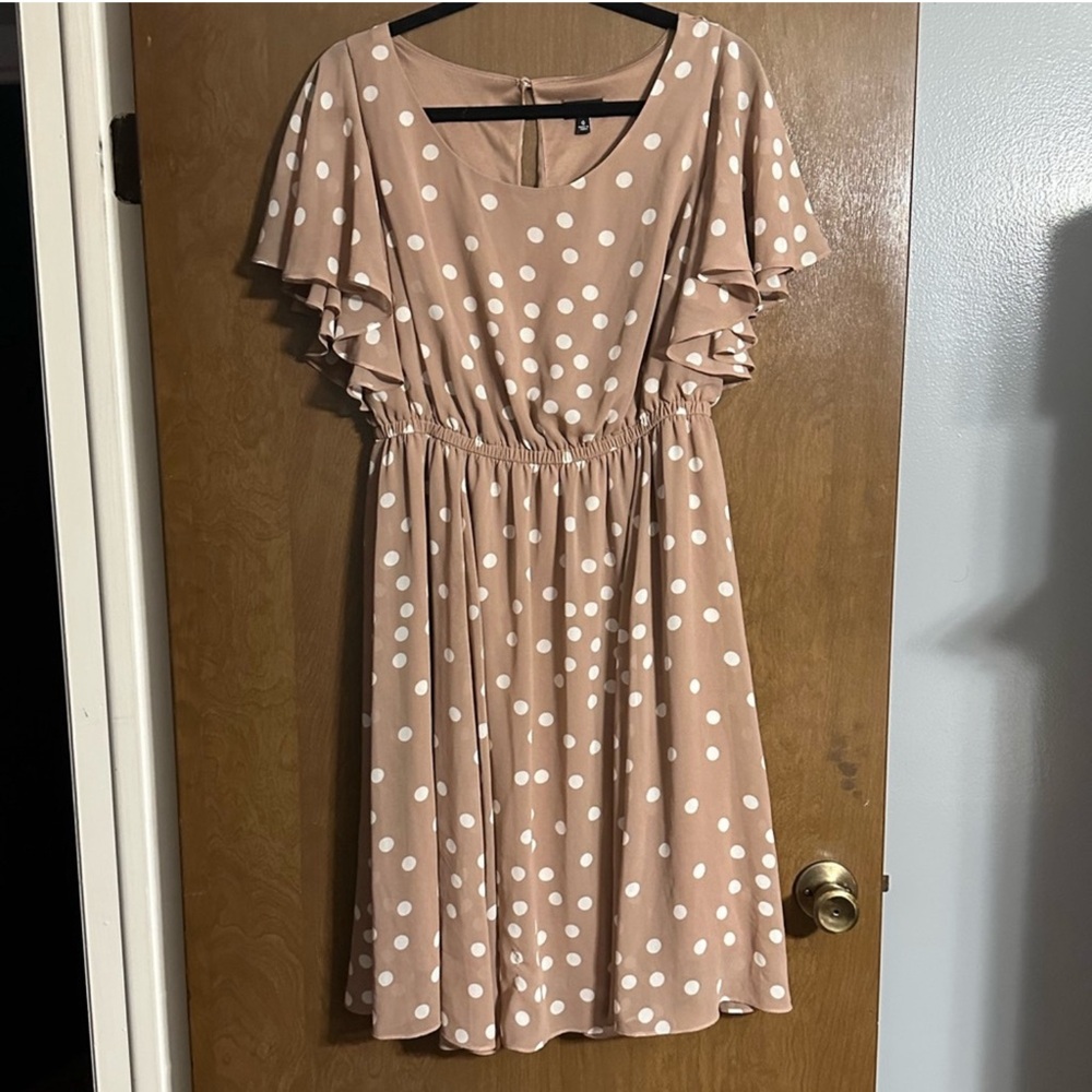 Torrid Polka Dot Flowy Dress